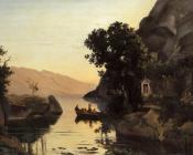 View at Riva, Italian Tyrol - 让·巴蒂斯特·卡米耶·柯罗